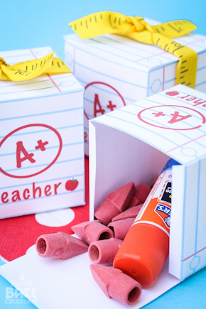 Teacher Appreciation Printable Box