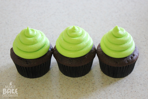 Slimy Cupcakes