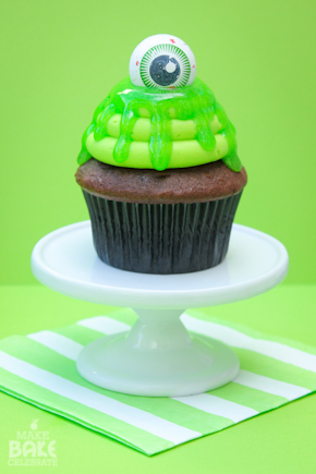 Slimy Cupcakes