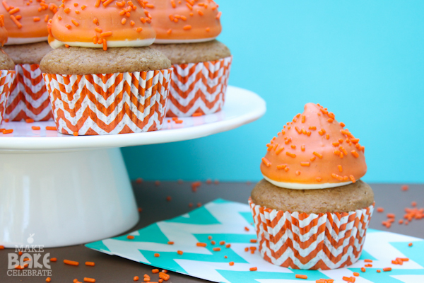 Pumpkin High Hat Cupcakes