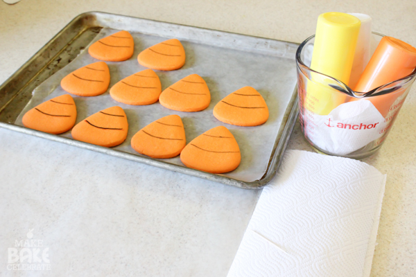 Candy Corn Cookies