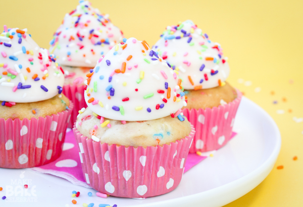 High Hat Birthday Cake Cupcakes