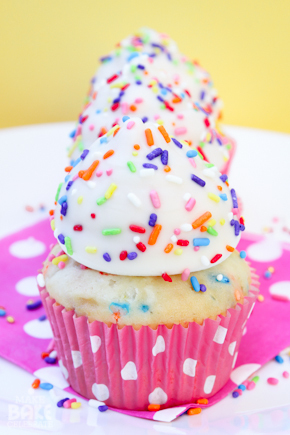 High Hat Birthday Cake Cupcakes