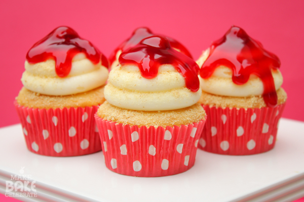 Cherry Cheesecake Cupcakes