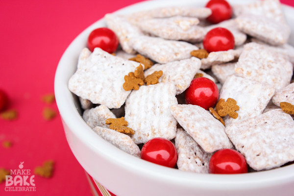 Gingerbread Puppy Chow