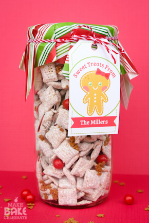 Gingerbread Puppy Chow