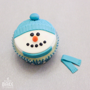 Fondant Snowman Tutorial