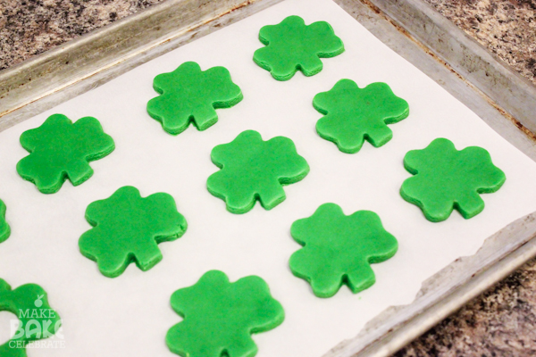 Shamrock Cookie Sandwhiches