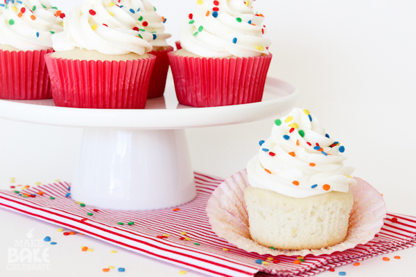 Basic {yet delicious} White Cupcake