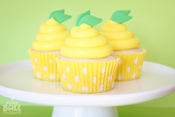 Lemon Pudding Cupcakes