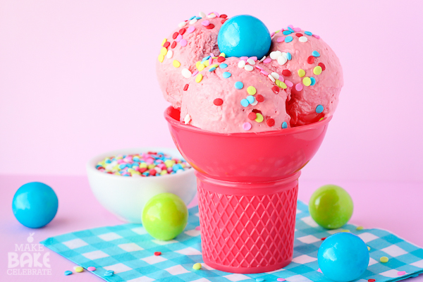 Bubble Gum Ice Cream