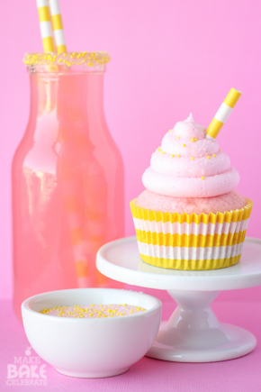 Pink Lemonade Cupcakes