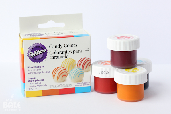 Food coloring for candy melts