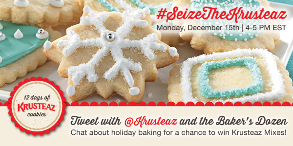 Krusteaz - 12 Days of Cookies - Twitter Party Graphic - Twitter2