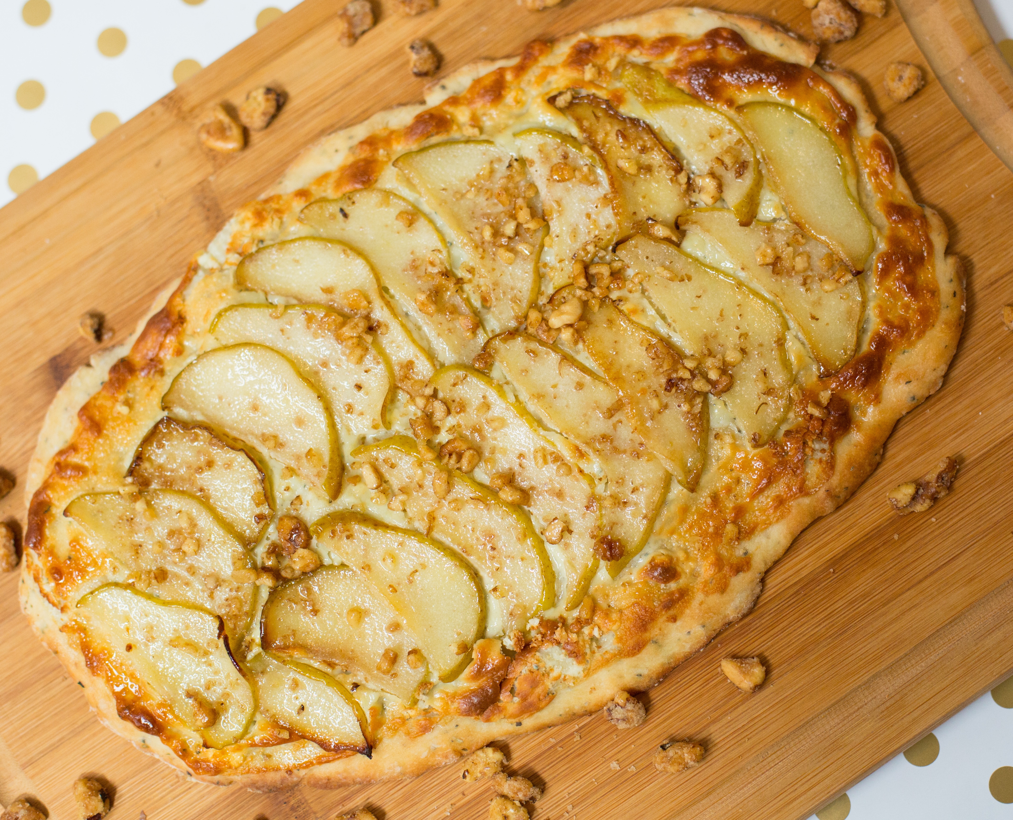 Pear & Gorgonzola Flatbread