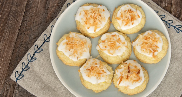 Toasted Coconut-White Chocolate Cookies