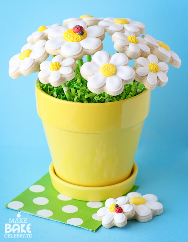 Daisy Cookie Bouquet Tutorial