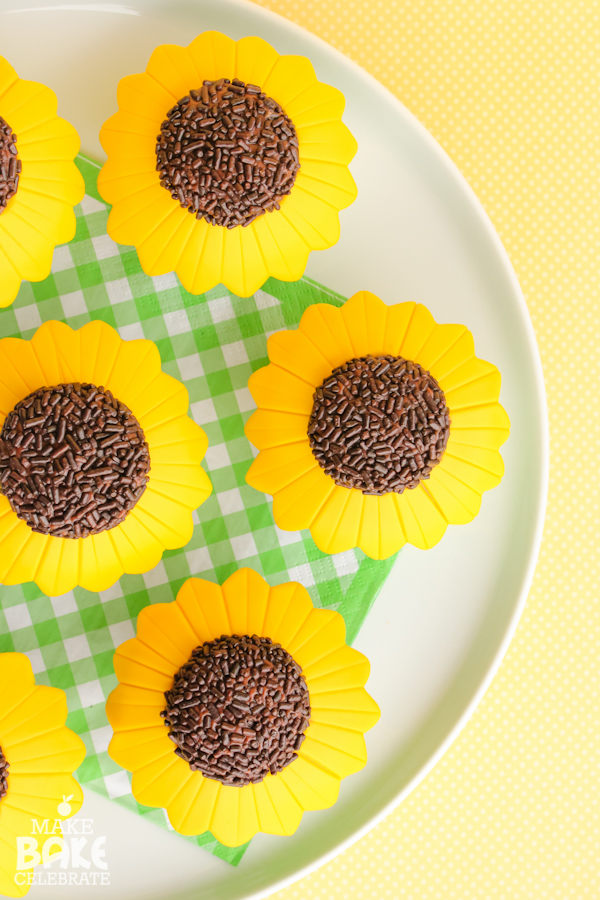 Sunflower Cupcake Tutorial