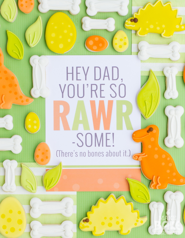 RAWRsome Dino Cookies