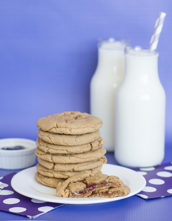 Peanut Butter & Jelly Cookies