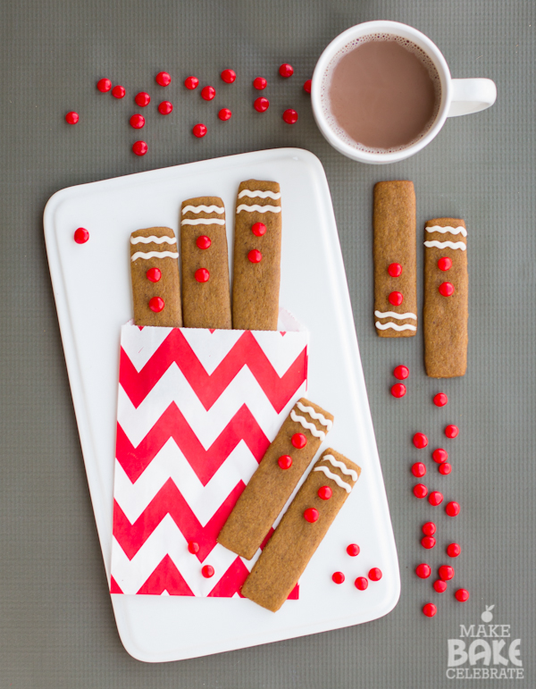 Gingerbread Cookie Sticks