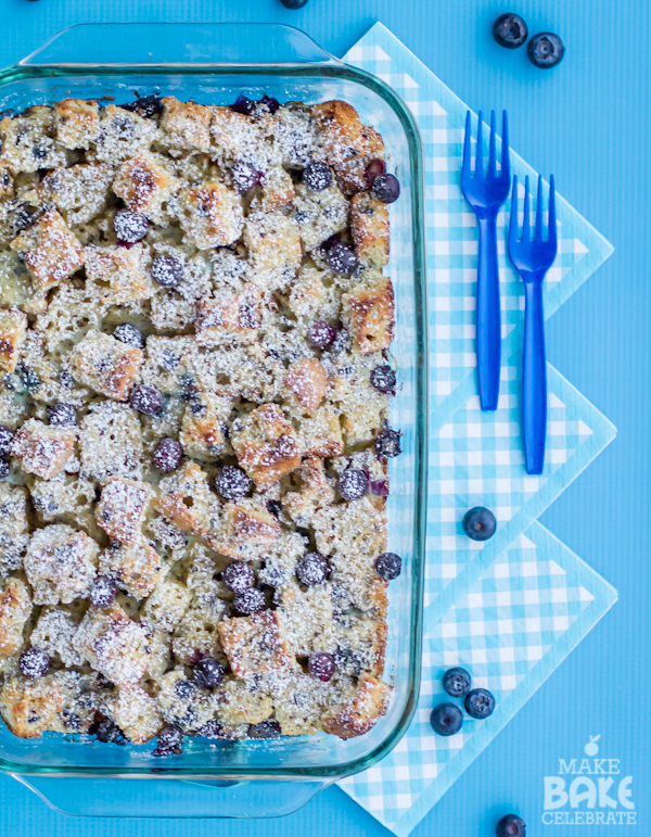 Blueberry French Toast Bake