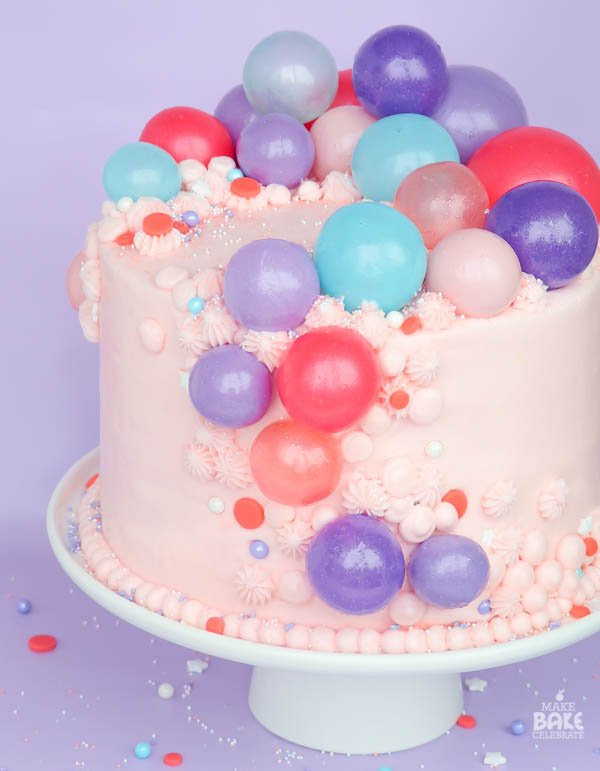 Gelatin Bubble Cake