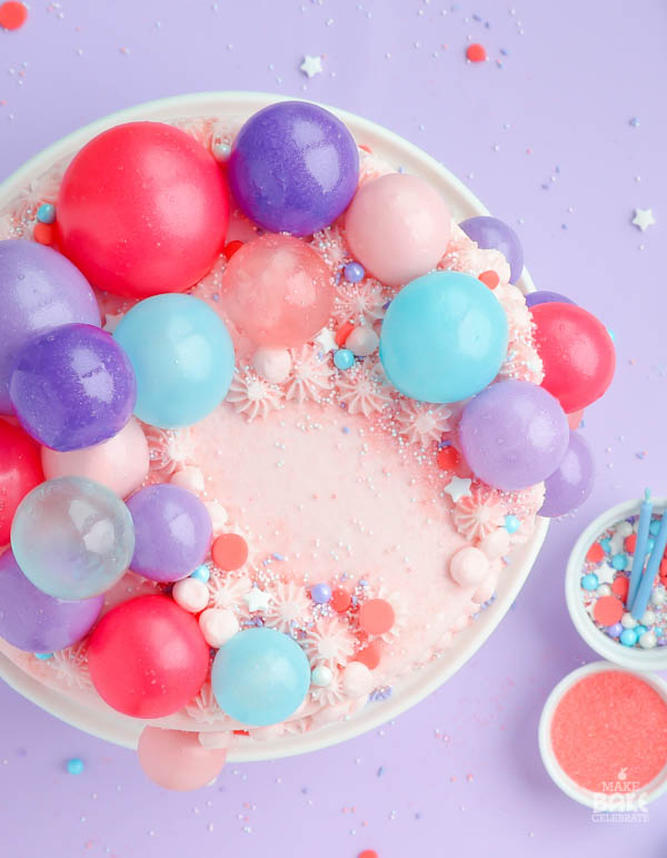 Gelatin Bubble Cake