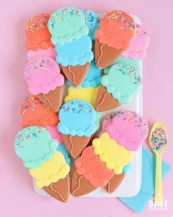 Waffle Cone Cookie Tutorial