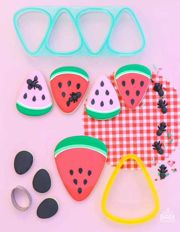 Watermelon Cookie Tutorial