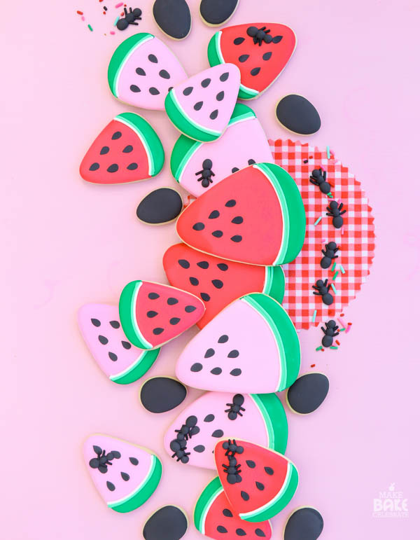 Watermelon Cookie Tutorial