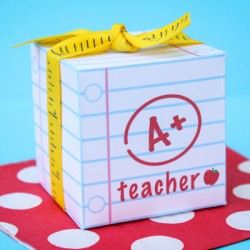 Teacher Appreciation Printable Box