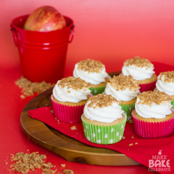 Apple Crisp Cupcakes Fall Is Coming!